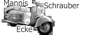 Mannis Schrauberecke